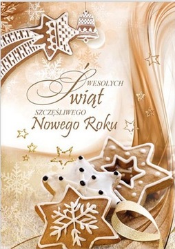 POCZTÓWKA KARTKA Boże Narodzenie ŚWIĘTA 1 SZTUKA