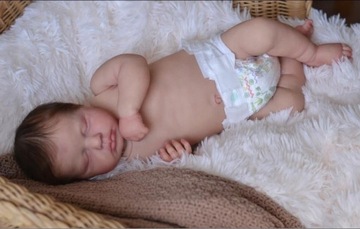 19 cal ciała silikonowe Reborn Doll chłopiec
