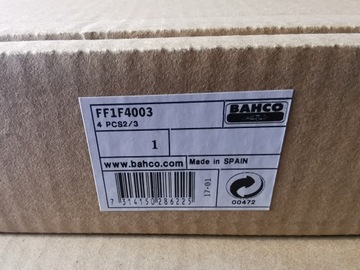 Набор плоскогубцев - 4 шт. Вставка 2/3 BAHCO