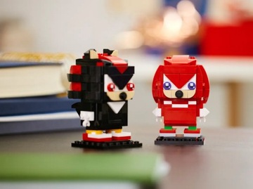 LEGO BrickHeadz 40672 — Ежик Соник: Наклз и Шэдоу
