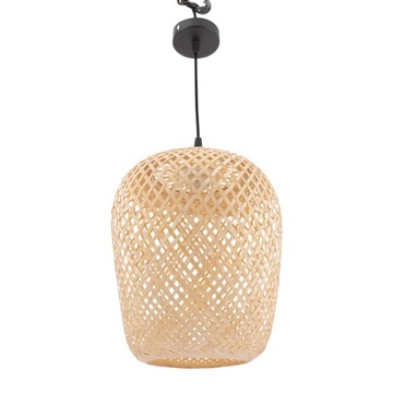 DREWNIANA LAMPA WISZĄCA BAMBUSOWA LAMPA