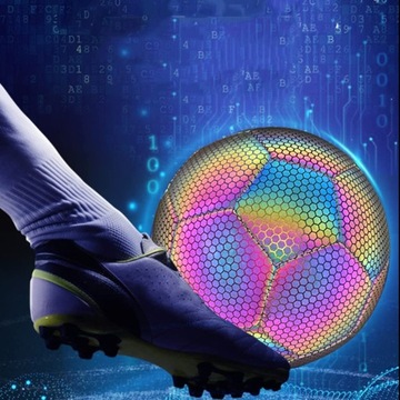 Светящийся футбольный мяч с насосом для мячей