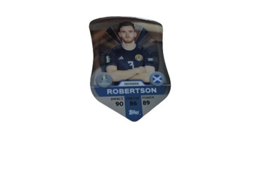 EURO 2024 TOPPS MATCH ATTAX CHROME PRO ELITE SHIELD SC 7 ANDY ROBERTSON