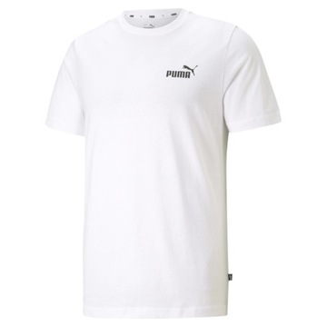T-shirt Męski Puma 58666802 ESS SMALL LOGO Biały S