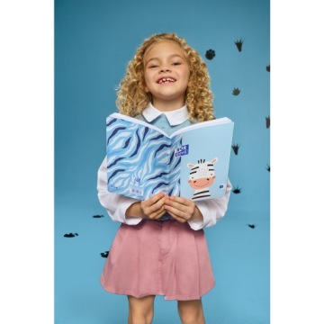 Школьные тетради А4 32 листа трехлинейные ANIMALS KIDS OXFORD