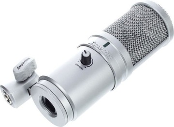 НАБОР КОНДЕНСАТОРНОГО МИКРОФОНА SUPERLUX E205U USB 2