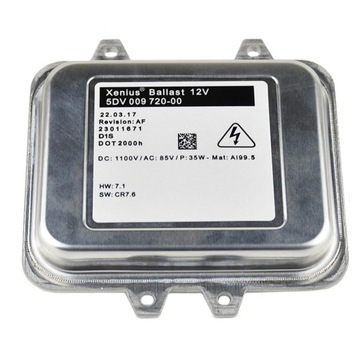Нагрузка, газоразрядная лампа Hella 5DV 009 720-001