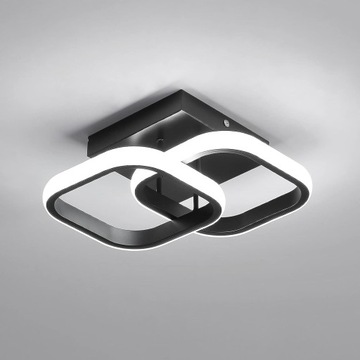 Светодиодный потолочный светильник, квадратный современный светодиодный энергосберегающий