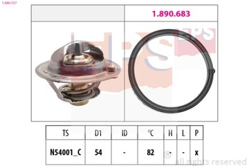 TERMOSTAT EPS 1.880.727 I30 CEED