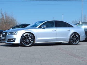 Audi A8 D4 S8 Facelifting 4.0 TFSI 605KM 2016 Audi S8 Plus 605koni Matrix Night View Ceramika Wentyle dociąg 360° Webasto, zdjęcie 29