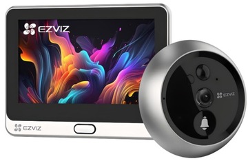 DP1C EZVIZ DP1C Электронный видоискатель WiFi с IP-камерой и умным дверным звонком