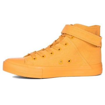 Trampki wysokie buty Big Star FF274581 żółte r.37