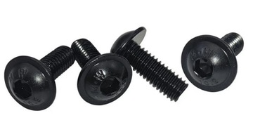 Винт M5X10 мм V-Slot T-Slot M5 10 мм черный с плоской головкой-25