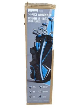Полный набор для гольфа Strata Plus из 14 предметов