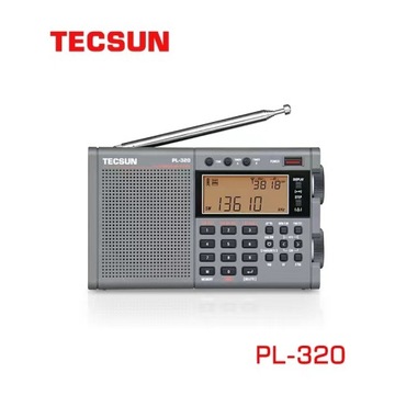 TECSUN PL-320 Radio FM/AM/SW/WM/szerokopasmowe