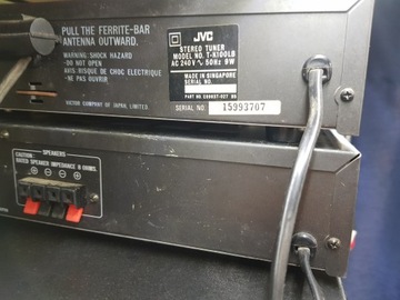 Тюнер JVC T-K100L плюс усилитель JVC A-K100