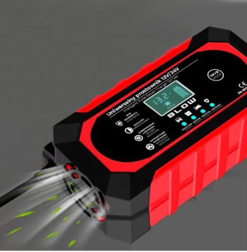 АВТОМАТИЧЕСКОЕ УМНОЕ ЗАРЯДНОЕ УСТРОЙСТВО LCD ЗАРЯДНОЕ УСТРОЙСТВО 24V 12V 8A