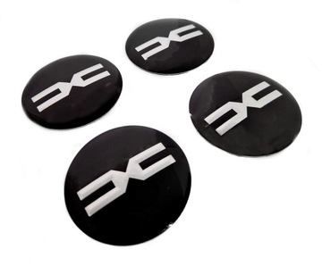 DACIA NAKLEJKI EMBLEMAT ZNACZEK 56mm NOWE LOGO
