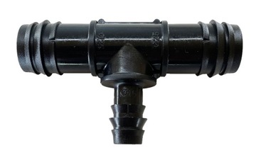 Trójnik WCISKANY 25x16x25