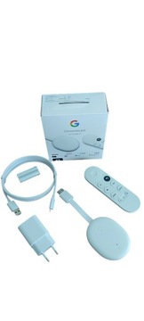 ПЛЕЕР GOOGLE CHROMECAST 4 NETFLIX 4K SMART TV Пульт дистанционного управления поддерживает польский язык