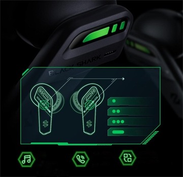 Bluetooth-наушники Xiaomi Черная акула и пение черного феникса