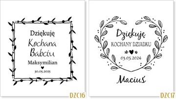 Спасибо крестным, бабушкам и дедушкам, причастие, крещение - магнит АНГЕЛ