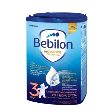 Bebilon Junior 3 Pronutra mleko modyfikowane 800g
