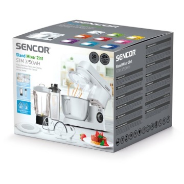 Блендер Sencor STM 3750WH 1000 Вт, кухонный комбайн