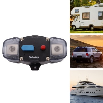 Автоматический выключатель, встроенные держатели блоков предохранителей, инвертор с ручным сбросом 300A