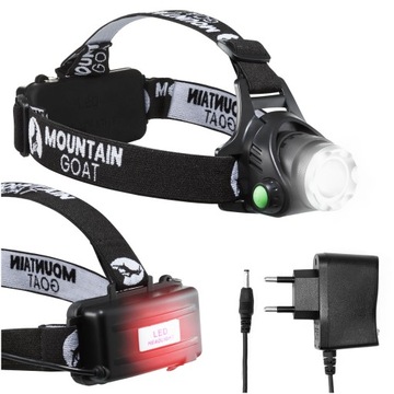 LATARKA CZOŁOWA LED CZOŁÓWKA MOCNA WODOODPORNA