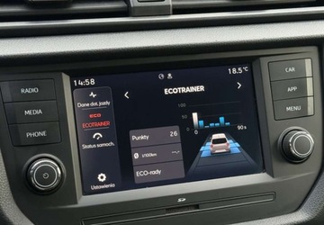 Seat Ibiza V Hatchback 5d Facelifting 1.0 MPI 80KM 2021 Seat Ibiza 1WL Salon PL FV23 Dotyk Czujniki CarPlay AndroidAuto Benzyna, zdjęcie 17