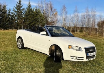 Audi A4 B7 Cabrio 3.0 V6 TDI CR 233KM 2008 Audi A4 Cabrio 3.0TDI 232KM QUATTRO 166000km, skora, OKAZJA 3.0 Diesel, zdjęcie 3