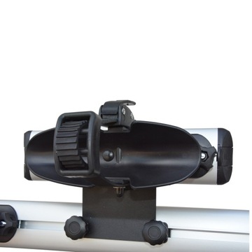 БАГАЖНИК ДЛЯ ВЕЛОСИПЕДОВ НА КРЫШЕ ЗА ВИЛКОЙ 2 ВЕЛОСИПЕДА AGURI MARATHON SILVER