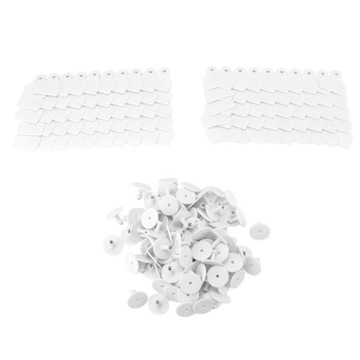 100 комплектов пластиковых идентификационных меток для домашних животных