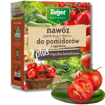 Nawóz Do Pomidorów i Ogórków z Mączką Bazaltową Target Natural 1 kg