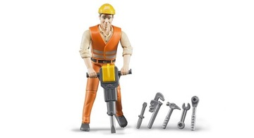 Bruder 60020 Figurka Robotnika z akcesoriami