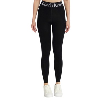 CALVIN KLEIN LEGGINSY DAMSKIE CK WOMEN CZARNE r.M