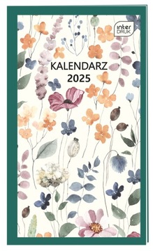 KALENDARZ KALENDARZYK TERMINARZ 2025 mini mały kieszonkowy
