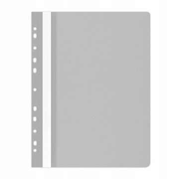 Skoroszyt wpinany szary A4 Office Products
