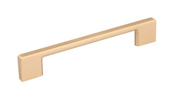 Uchwyt meblowy prosty 160mm EASY złoty mat