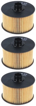 3× FILTRON OE 666/3 FILTR OLEJE