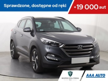 Hyundai Tucson III SUV 1.6 T-GDI 177KM 2018 Hyundai Tucson 1.6 T-GDI, Salon Polska