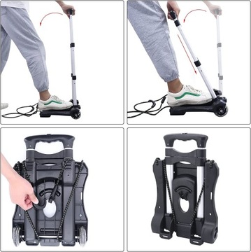 СКЛАДНАЯ ТЕЛЕЖКА ДЛЯ ТРАНСПОРТИРОВКИ + БИТАЯ СУМКА