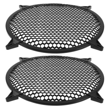 2 ШТ. ДЕКОРАТИВНЫЕ РЕШЕТКИ ДЛЯ ДИНАМИКОВ ЧЕРНАЯ СЕТКА