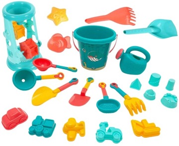ИГРУШКИ ДЛЯ ПЕСКА, ВОДЫ, ФОРМЫ, ВЕДРО, ЛОПАТА, БАНКА ДЛЯ ВОДЫ, НАБОР XXL