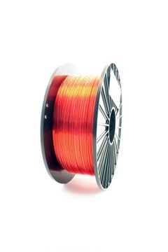 F3D Filament PETG Pomarańczowy Transparentny Orange TR 0,2kg 1,75mm