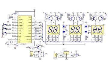 Своими руками – электрические часы C51 — AT89C2051 — 6 бит своими руками — в сборе