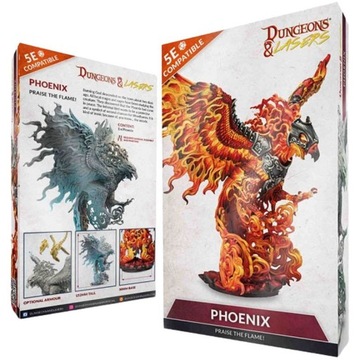 Figurka do Gier Dungeons and Lasers - Phoenix