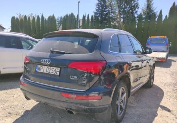 Audi Q5 II SUV 2.0 TFSI 252KM 2017 Audi Q5 2017r, 2.0 Benzyna. 4x4. AUTOMAT. Uszkodzony lewy bok. Jezdzi. 2.0, zdjęcie 3