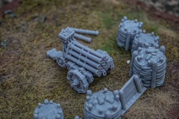 Имперский залповый пистолет Sunland - Warhammer Highlands